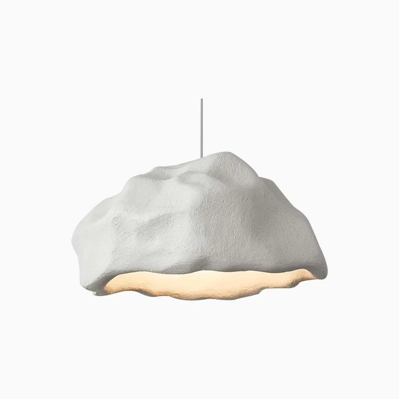 Pendant Light Japanese Wabi-Sabi Natural Rock, 4 Colors