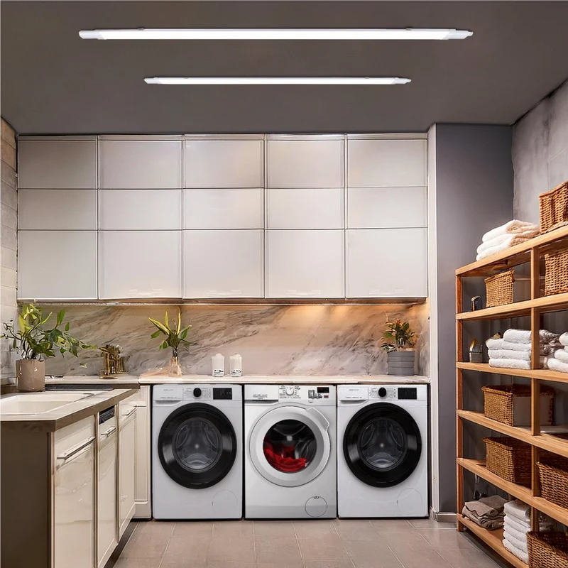 Feuchtraumleuchte LED 120cm 2-Pack IP65 18W 1900lm 4000K Neutralweiß - werkstattlampe, garagenlampe, kellerlampe, neonröhre, leuchtstoffröhre, kellerleuchte [Energieklasse F] - LED's Light