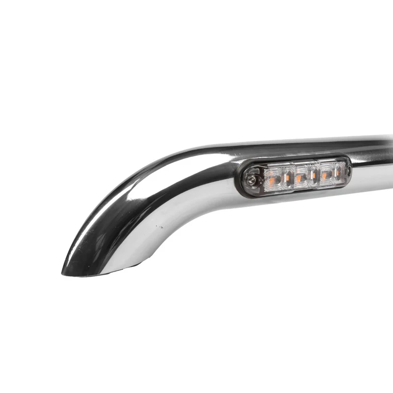 Edelstahl-Dachgepäckträger mit 3 LED-Positionsleuchten und 2 Blitzleuchten *ANGEBOTSPREIS*