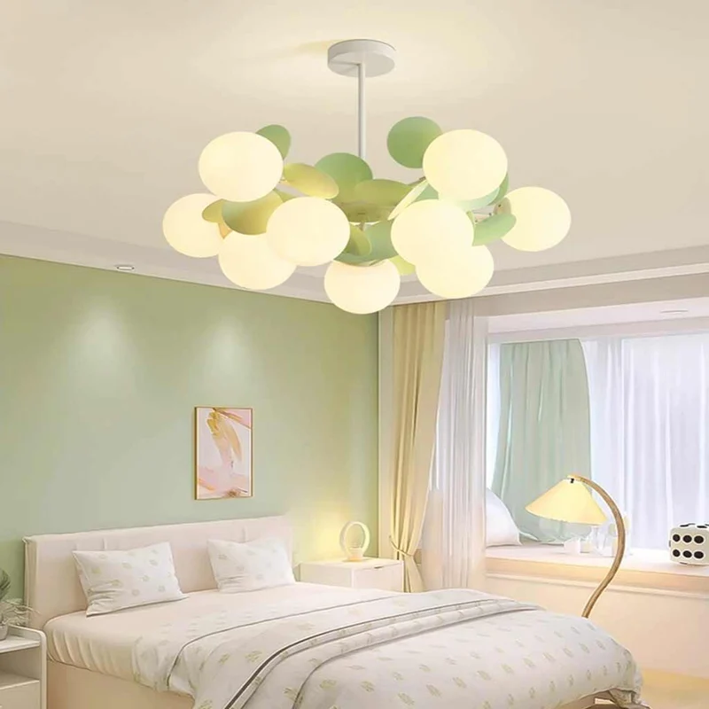 Chandelier Modern Artistic Opal Colorful Branch