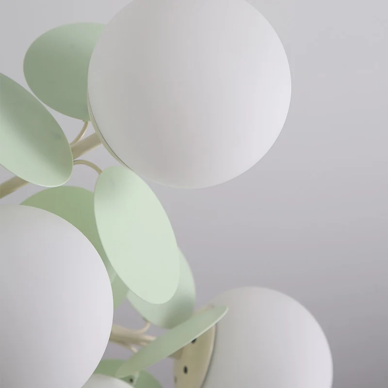 Chandelier Modern Artistic Opal Colorful Branch