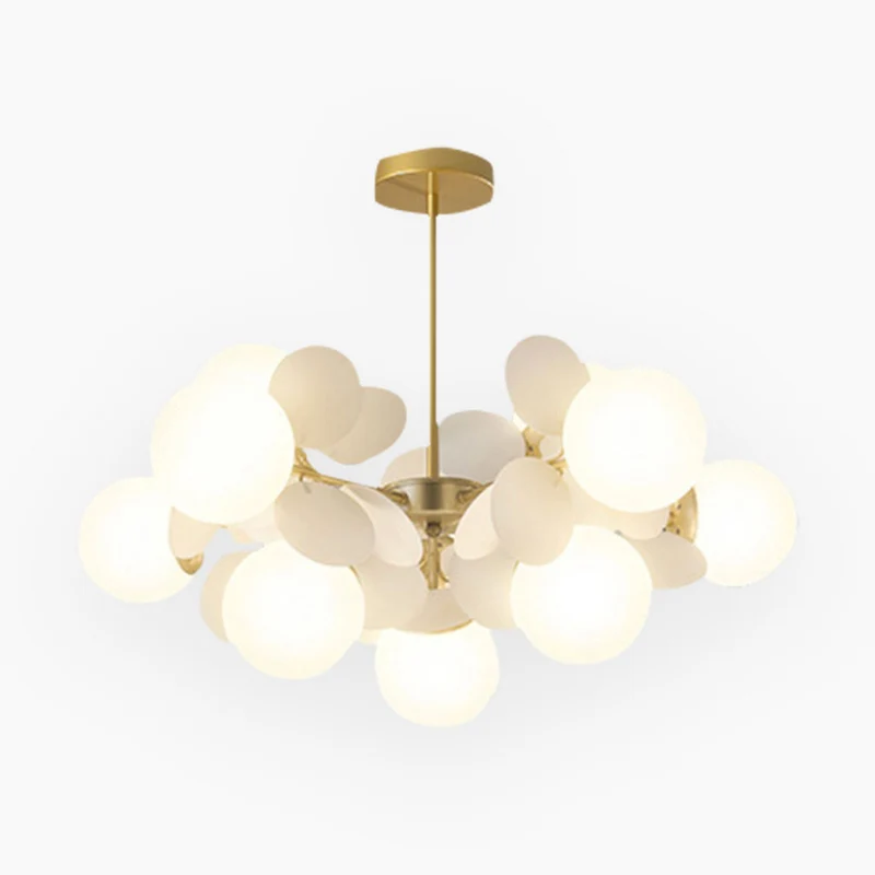 Chandelier Modern Artistic Opal Colorful Branch