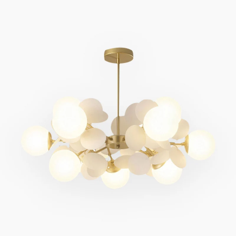 Chandelier Modern Artistic Opal Colorful Branch