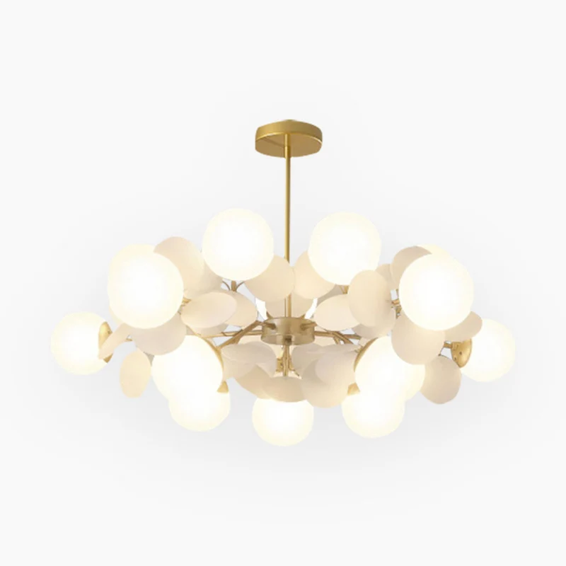 Chandelier Modern Artistic Opal Colorful Branch