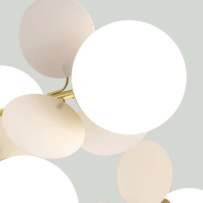 Chandelier Modern Artistic Opal Colorful Branch