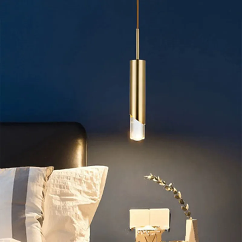 Gold-Aluminium-Pendelleuchte mit modernem LED-Design – Innicio