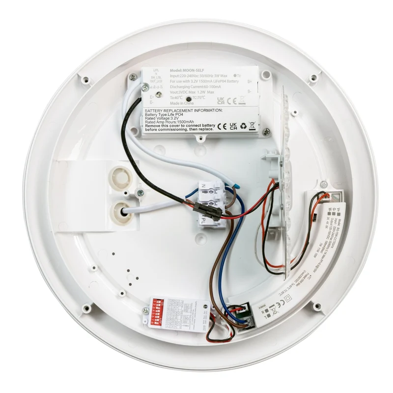 LED's Light PRO Notakku für Deckenleuchte - Notbeleuchtungsakku - Leuchtdauer bis zu 3 Stunden