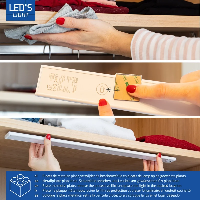 LED Unterbauleuchte 4W 300lm 3000/4000/6500K warmweiß/neutralweiß/kaltweiß - LED's Light