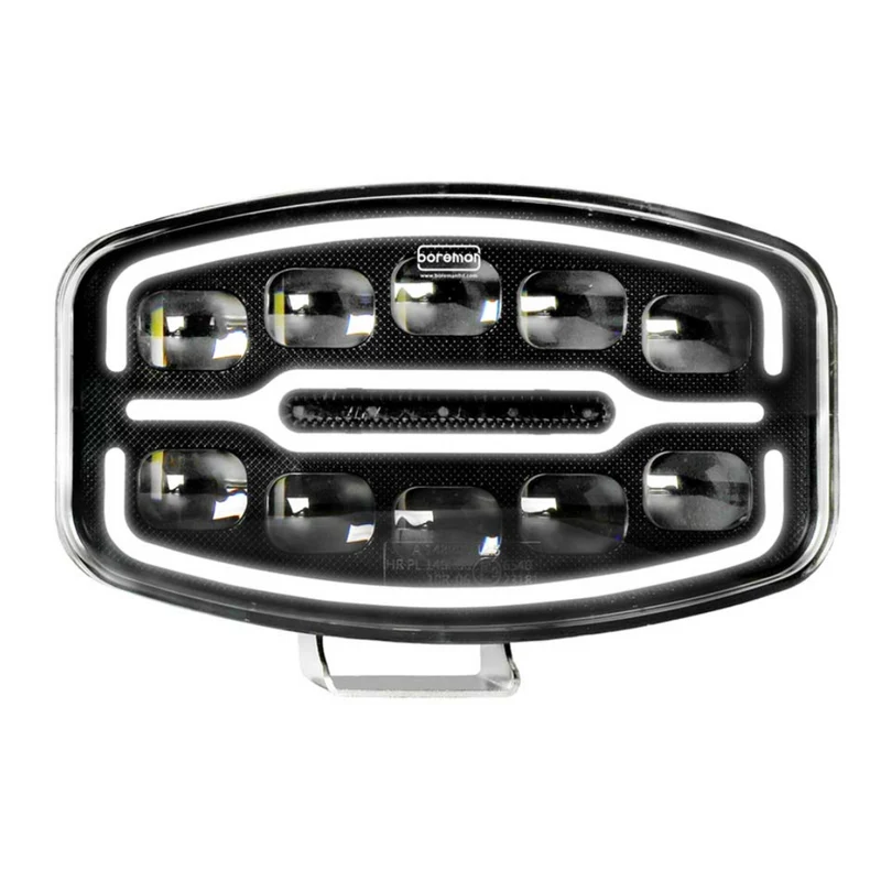 Boreman Polaris LED-Fernscheinwerfer mit bernsteinfarbenem/klarem Positionslicht