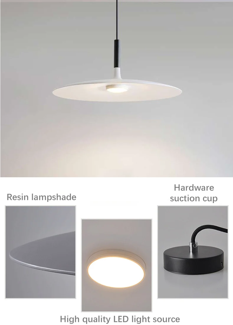 Nordische industrielle Metall-Hängeleuchte – Arkolight