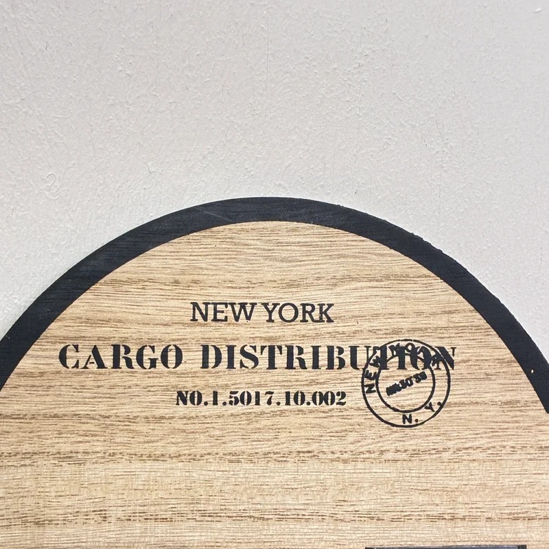 Out of the Blue Garderobe 43cm Holz Hakenleiste Vintage Wandboard