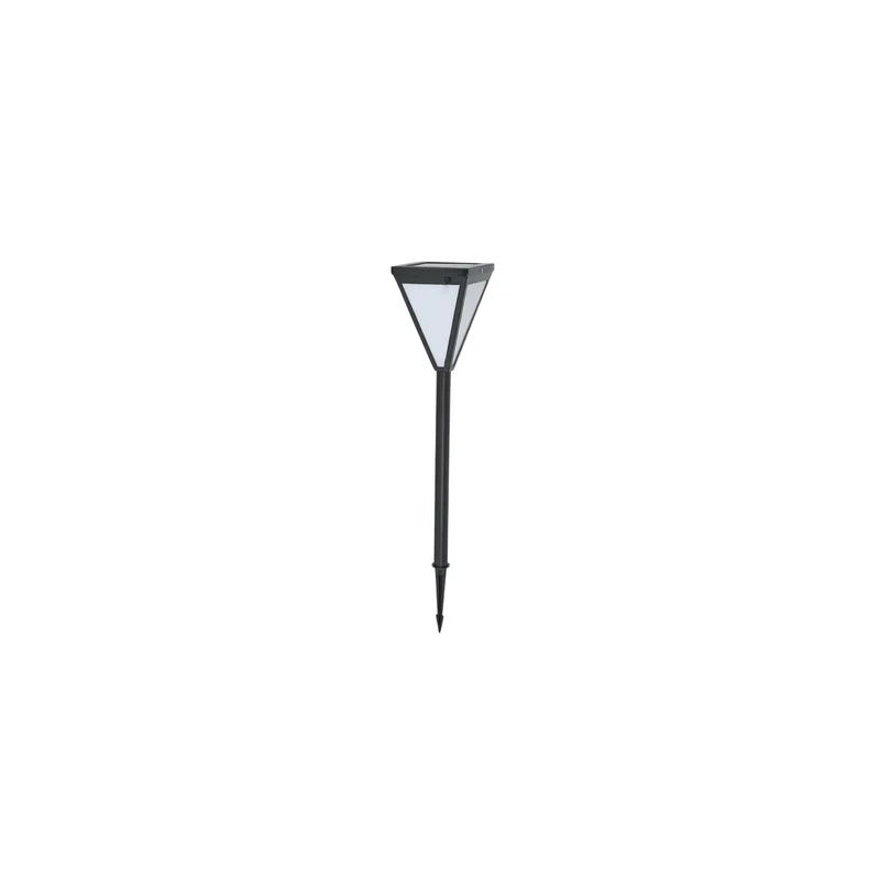 LED-Außenlampe aus schwarzem Metall, modernes Design – Oranys