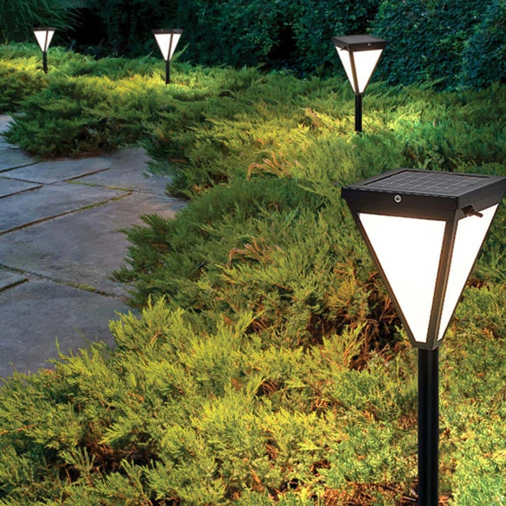 LED-Außenlampe aus schwarzem Metall, modernes Design – Oranys