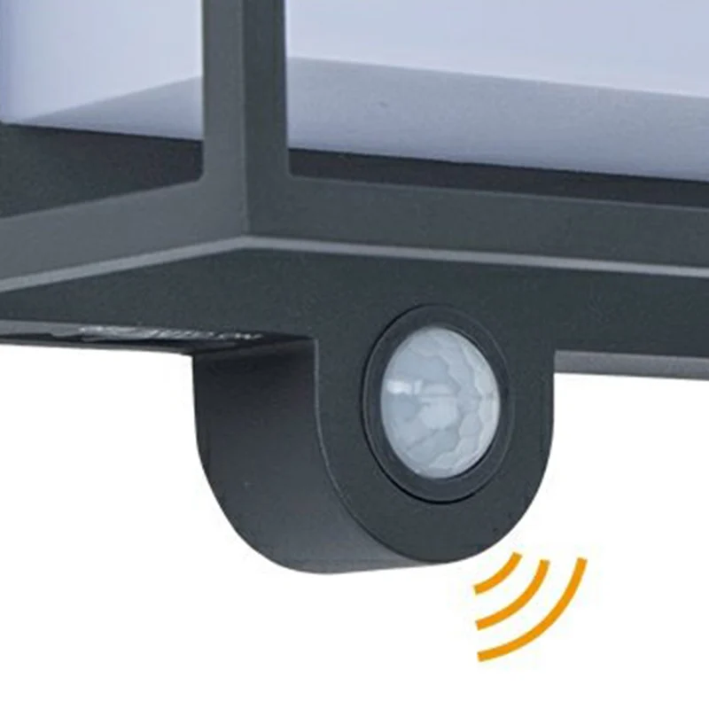 Moderne Solar-Wandleuchte aus Acryl – Célestron