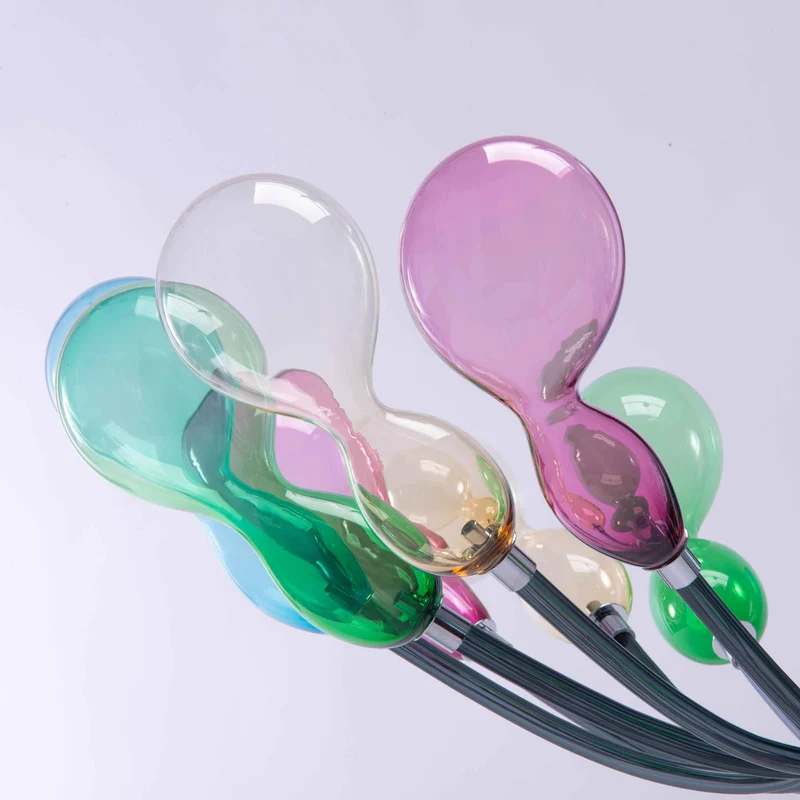 Murano Glass Chandelier BLOB by Karim Rashid for Purho