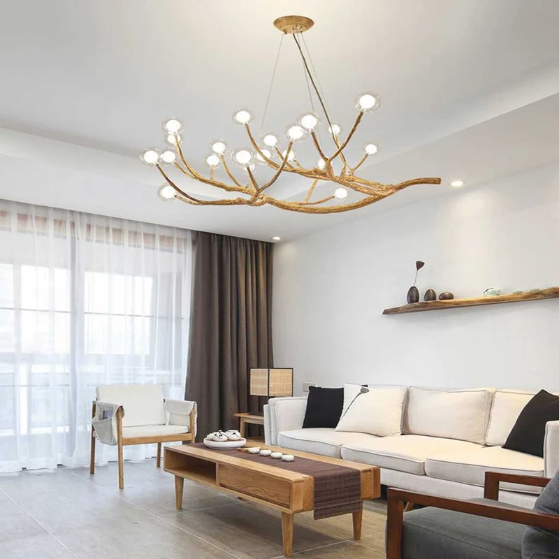 Chandelier Nordic Decorative Tree Branch, 8-42 Lights