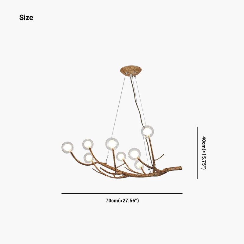 Chandelier Nordic Decorative Tree Branch, 8-42 Lights