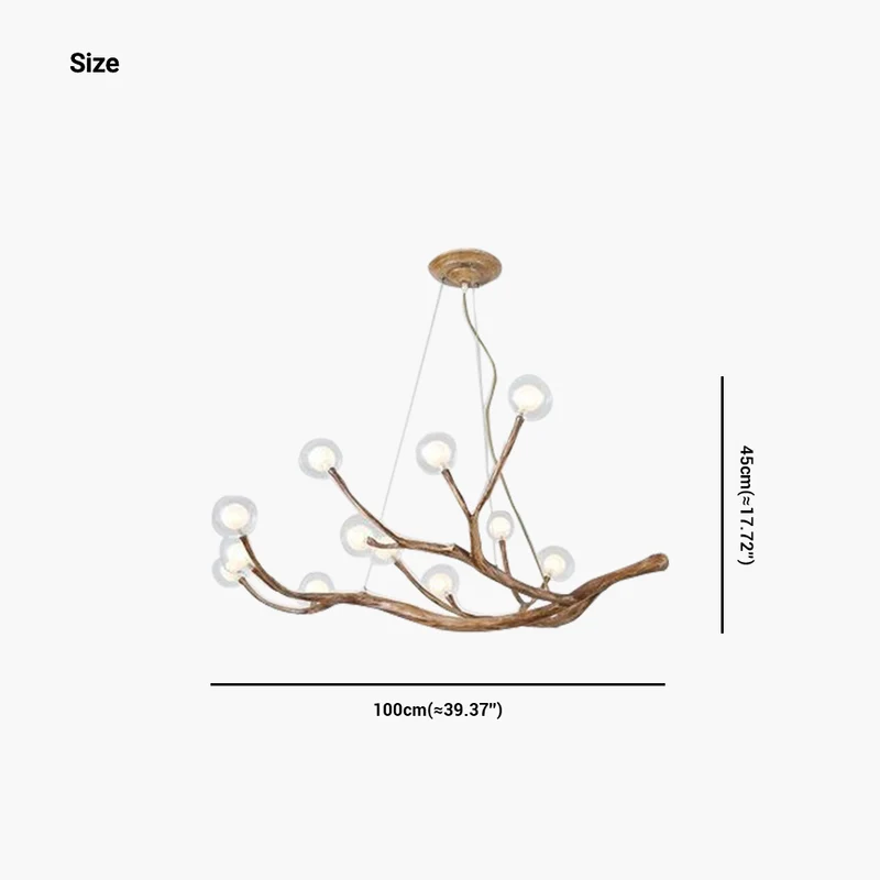 Chandelier Nordic Decorative Tree Branch, 8-42 Lights