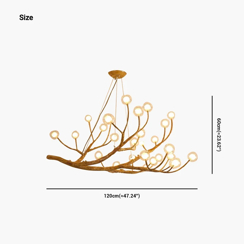 Chandelier Nordic Decorative Tree Branch, 8-42 Lights