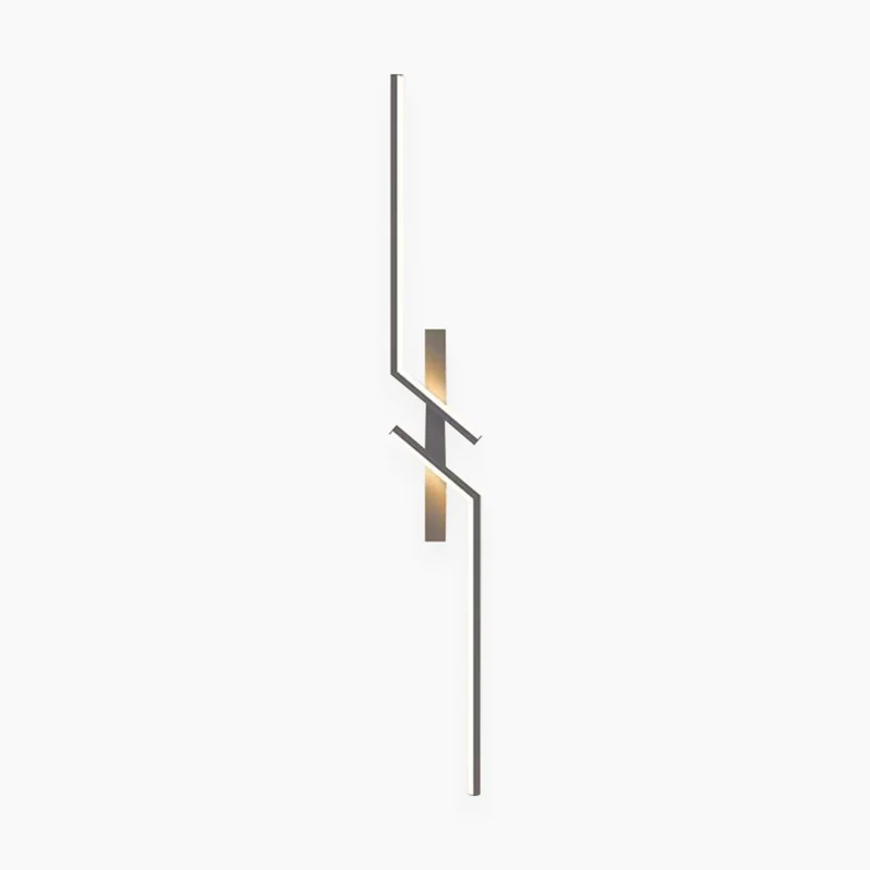 Wall Lamp Modern Simple Linear Dimmable LED, Gold / Black