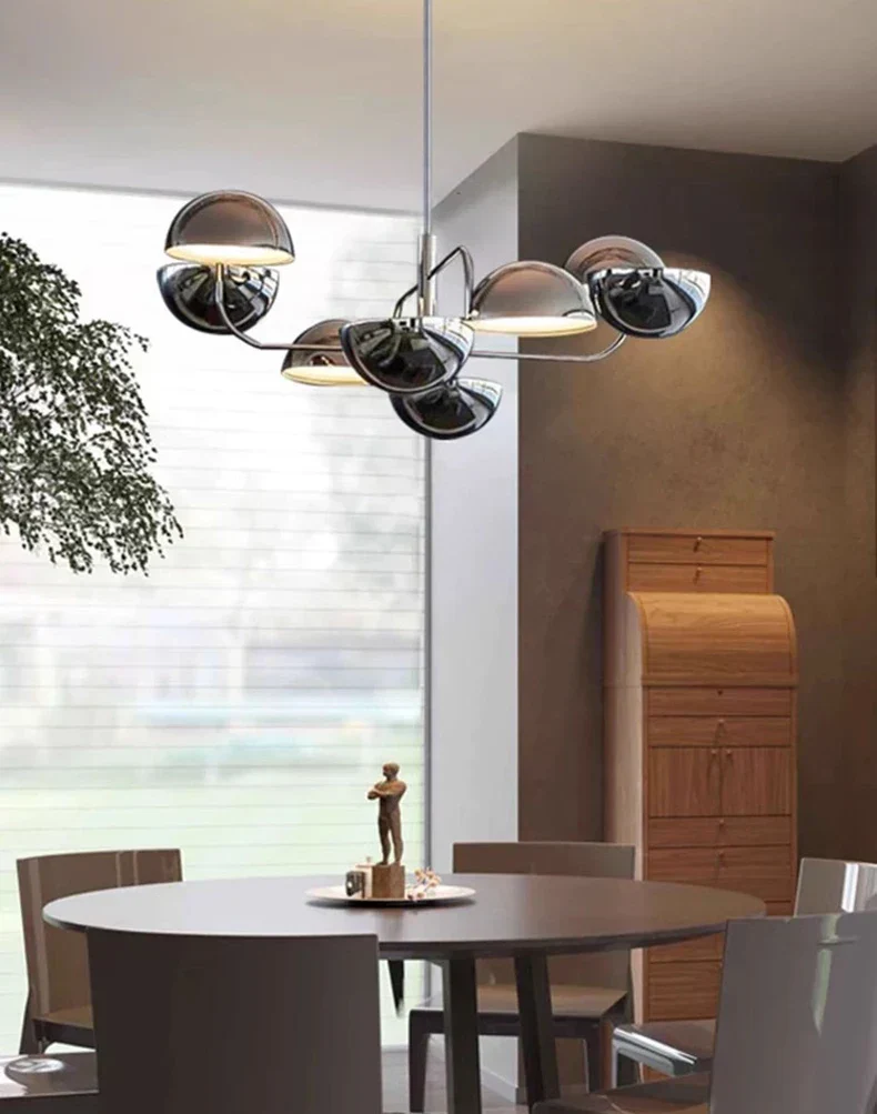 Moderne Pendelleuchte aus Legierung für das Esszimmer – Zéphéa