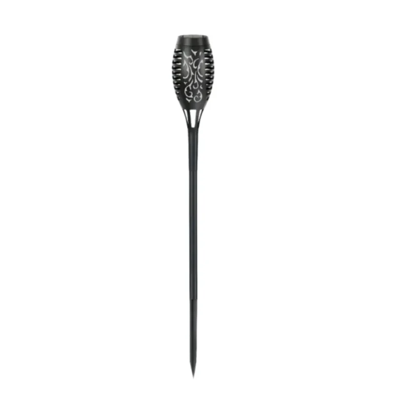 LED Solar-Erdspießleuchte für den Garten, IP65, Schwarz