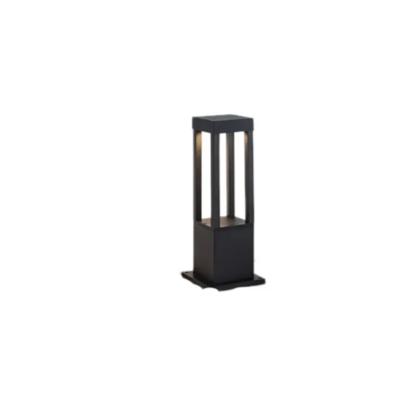 Moderne schwarze Garten-Wegeleuchte mit IP65