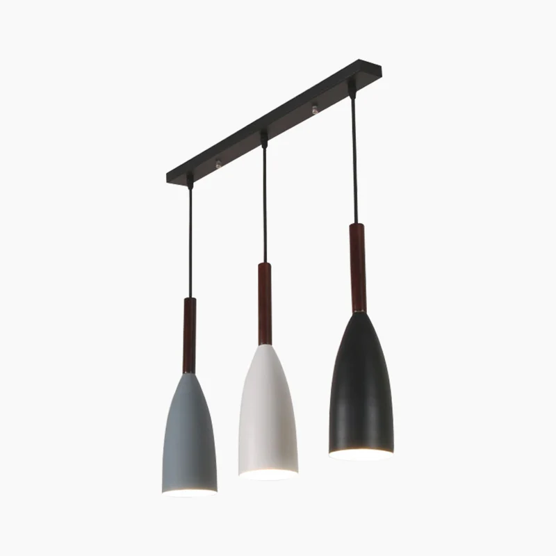 Pendant Light Cone Nordic Modern with Adjustable Height