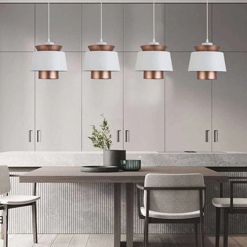 Pendant Light Cool Nordic Scandinavian 3 Tier Layered, Aluminium