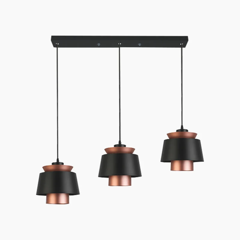 Pendant Light Cool Nordic Scandinavian 3 Tier Layered, Aluminium