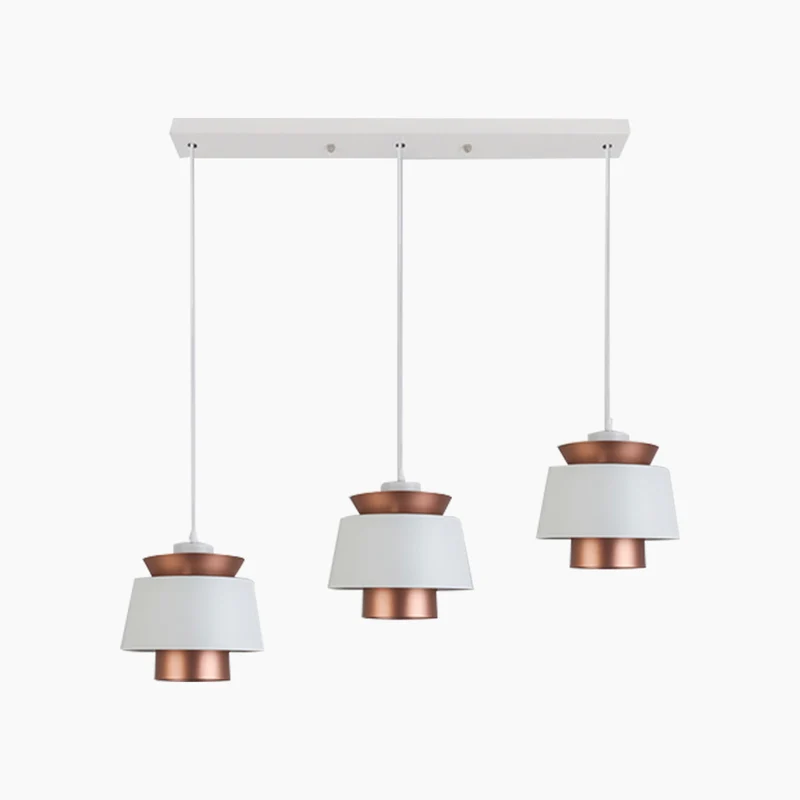 Pendant Light Cool Nordic Scandinavian 3 Tier Layered, Aluminium