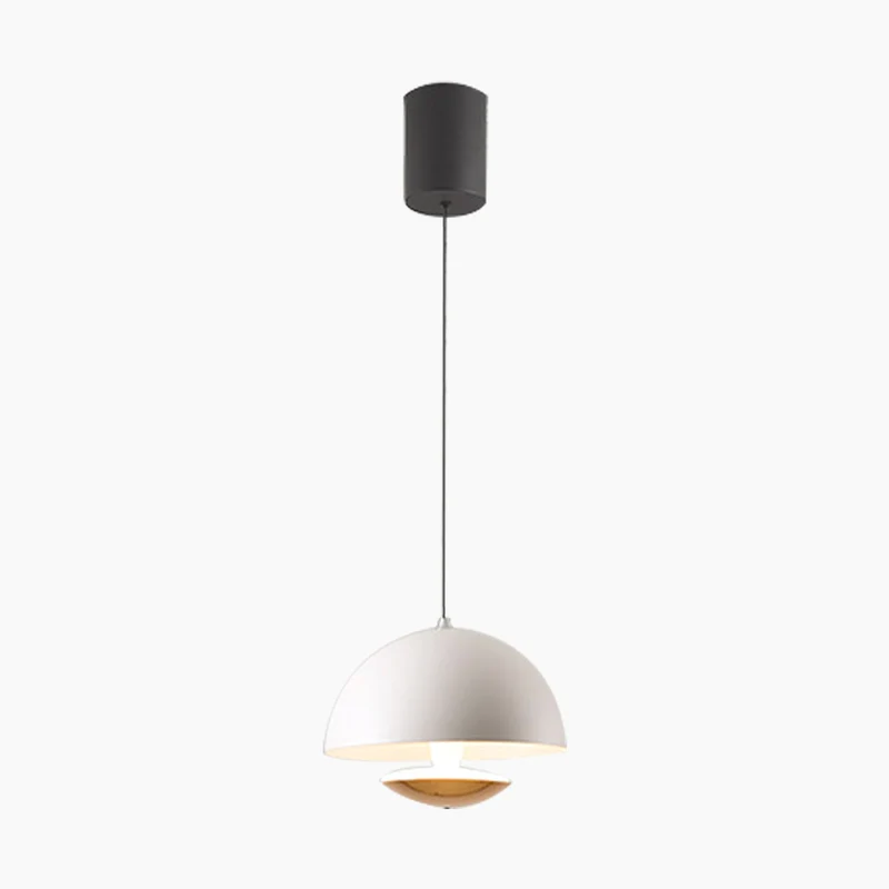 Pendant Light Induction Modern Minimalist Dome Bud, Iron