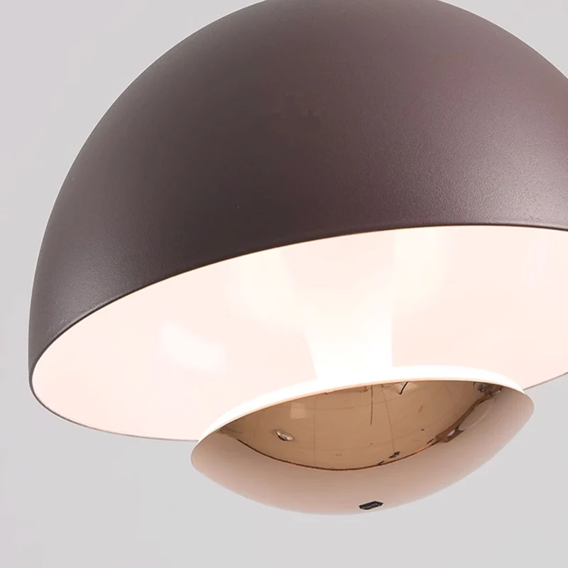 Pendant Light Induction Modern Minimalist Dome Bud, Iron