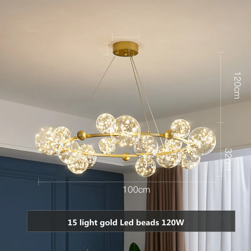 Moderne LED Metall Pendelleuchte – Nécrosia