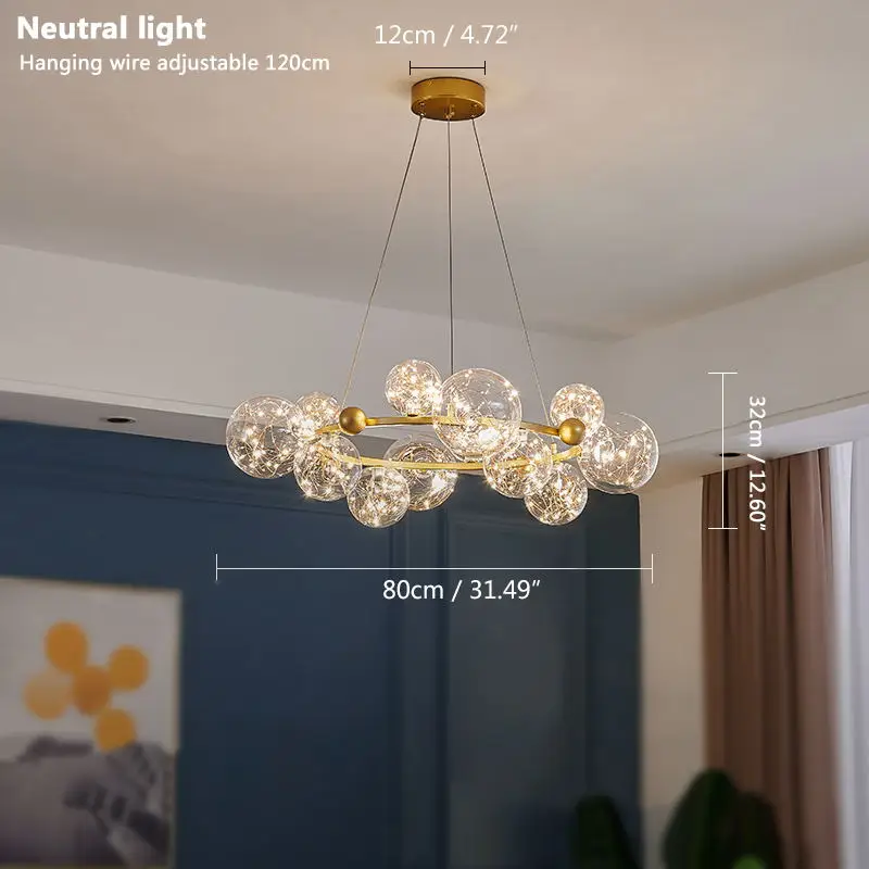 Moderne LED Metall Pendelleuchte – Nécrosia