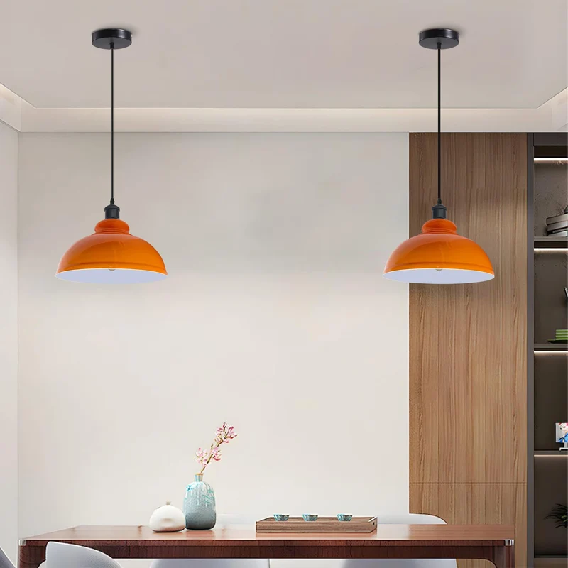LEDSone Lampada a Sospensione Industriale Retrò da Soffitto ~ 3372