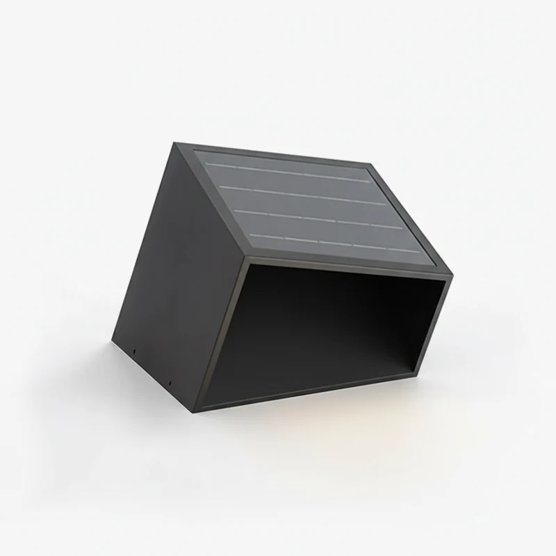 Kompakte Solar-Außenlampe für den Garten – Soléclat