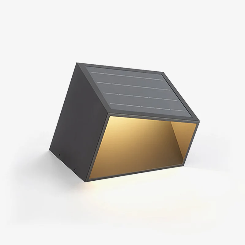 Kompakte Solar-Außenlampe für den Garten – Soléclat