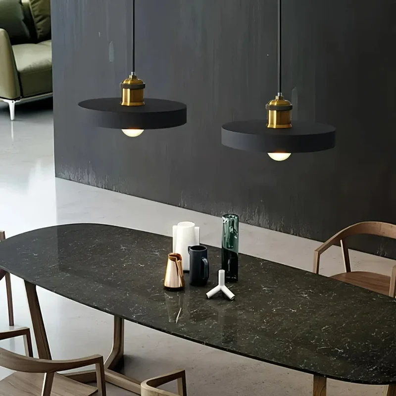 Nordic Pendelleuchte aus Resin für Esszimmer