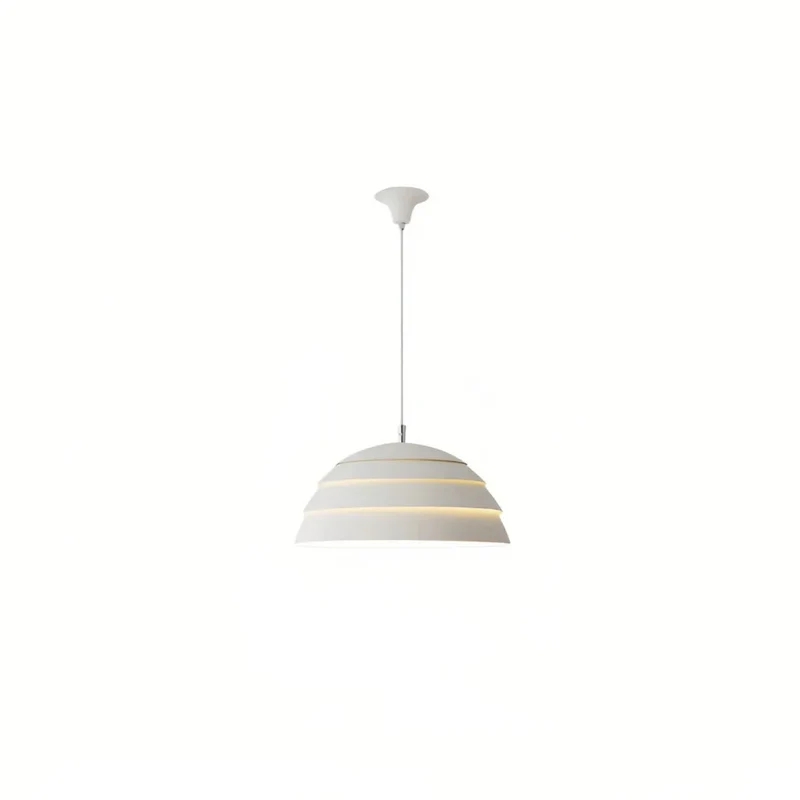 Moderne Metall Pendelleuchte im Halbkugel Design für Esszimmer