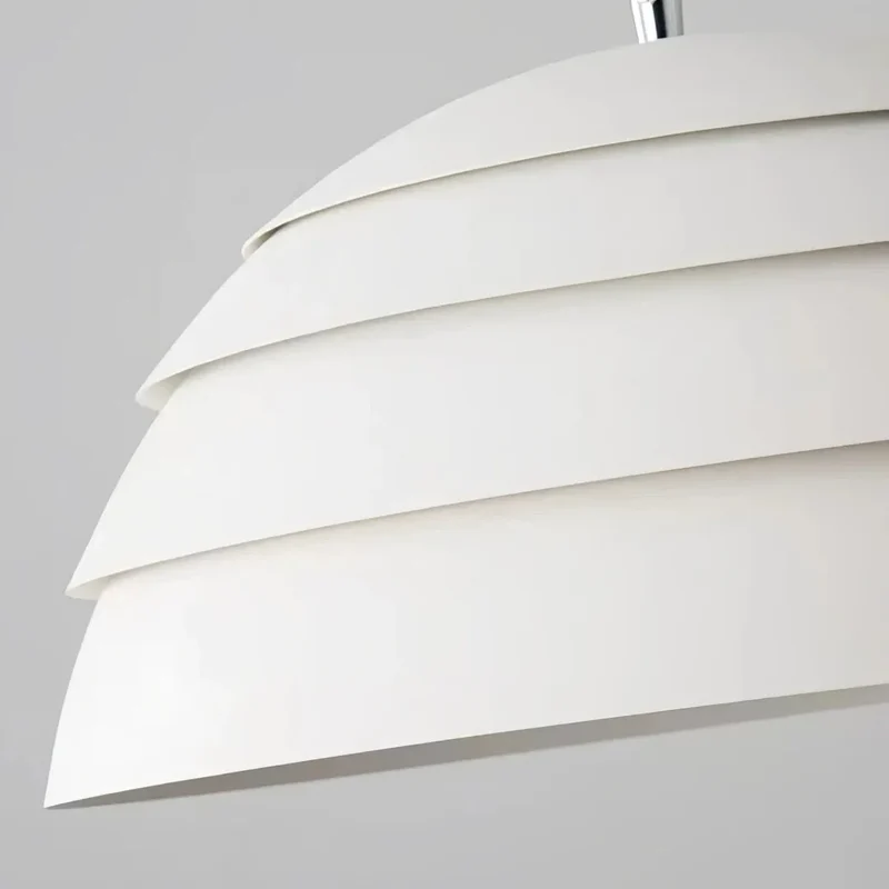 Moderne Metall Pendelleuchte im Halbkugel Design für Esszimmer