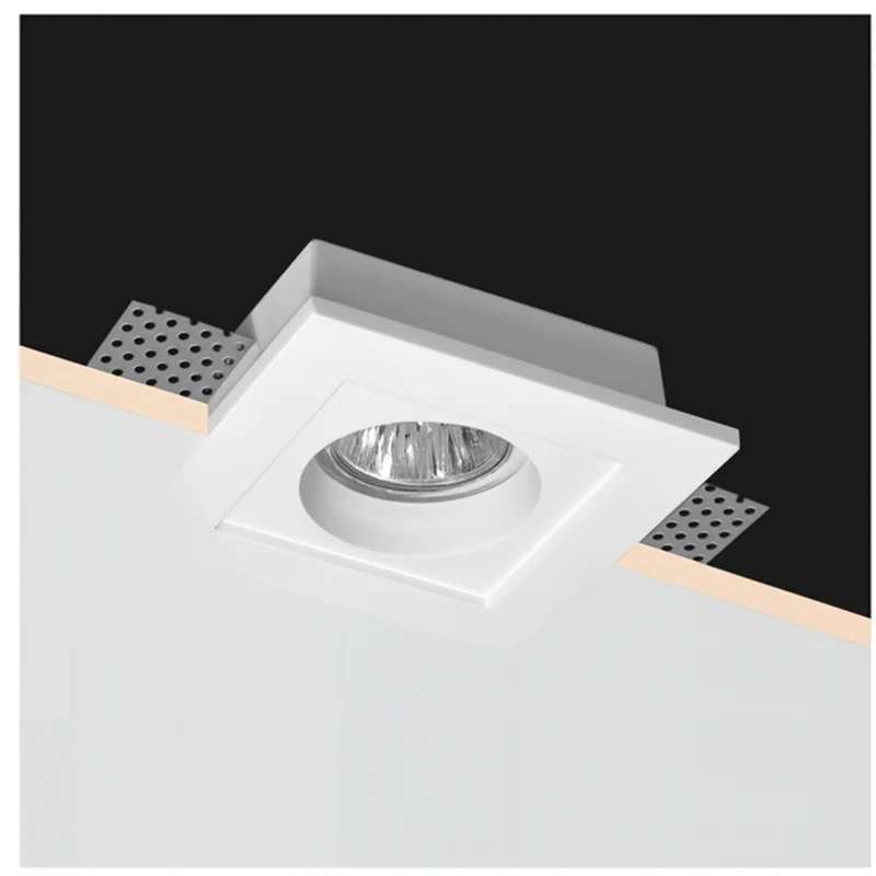 Deckeneinbaustrahler | Trimless | 100x100mm | Weiß