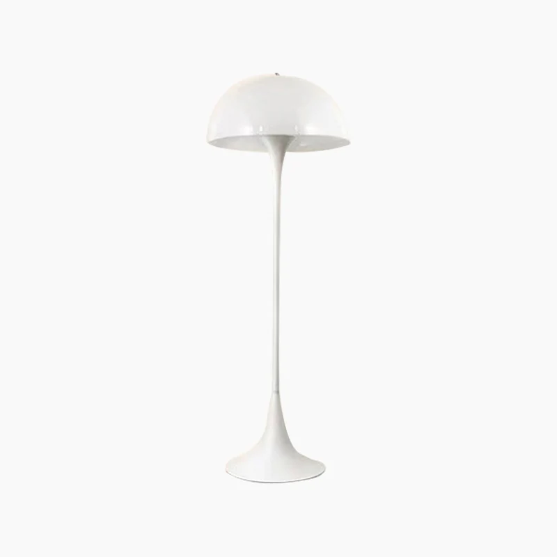 Floor Lamp Modern Simple Acrylic Dome Mushroom, White