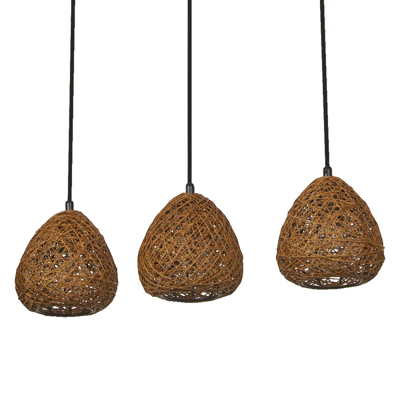 OSRAM DECOR Paper Drop Pendant Pendelleuchte Linear 3xE27 Beige