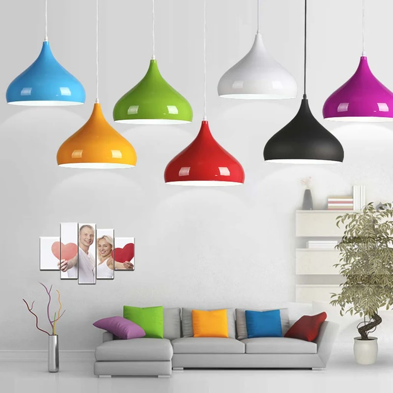 Pendant Light Decorative Nordic Macaron Spinning
