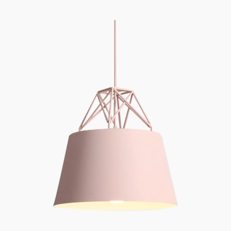 Pendant Light Colorful Macaron Adjustable Height