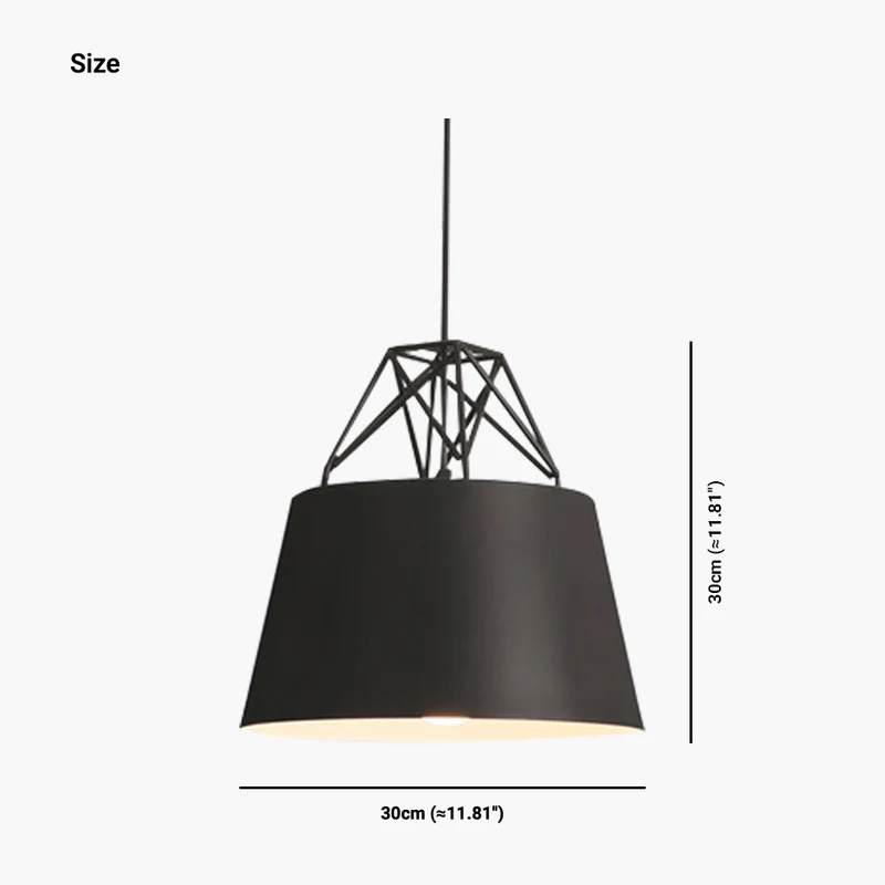 Pendant Light Colorful Macaron Adjustable Height