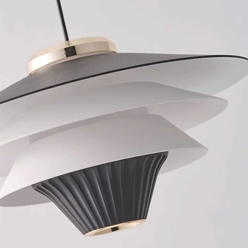 Pendant Hanging Light 3 Tier Danish Style, 5 Colors