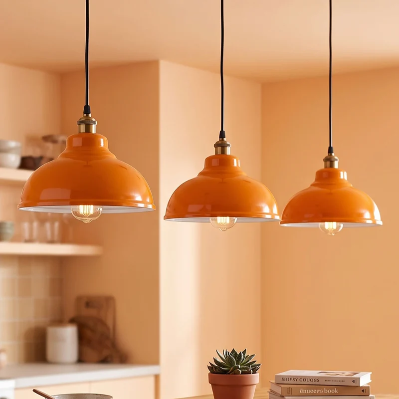 Retro Deckenlampe Vintage Pendelleuchte Hängelampe E27 | Ø 29cm ~ 3371