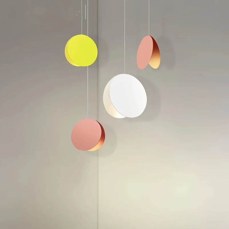Moderne Einzelne Pendelleuchte aus Metall für Esszimmer, Muschel-Design